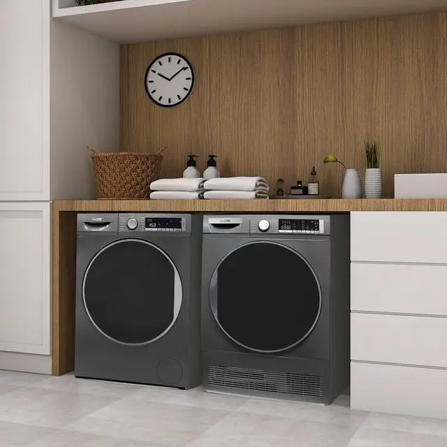 Alt view image 6 of 7 - Conserv LUXURY Washer 2.2cf 110V+Condensing Dryer 4cf 220V 2 Year Warranty Europe