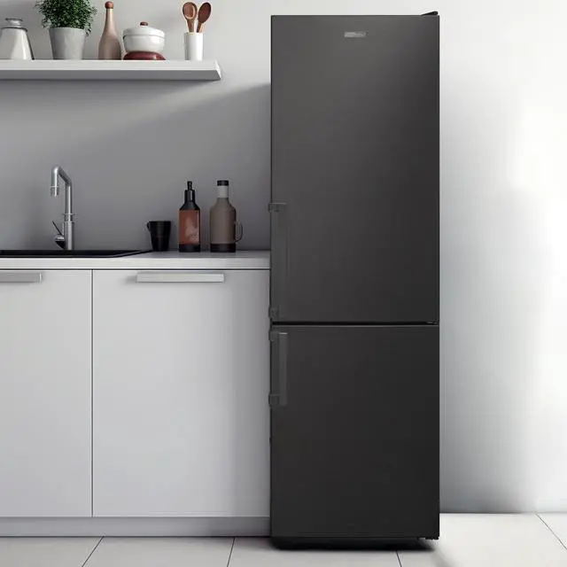 Alt view image 7 of 7 - Conserv 12cf No Frost Bottom Freezer Refrigerator Wine Rack GARAGE READY E-Star