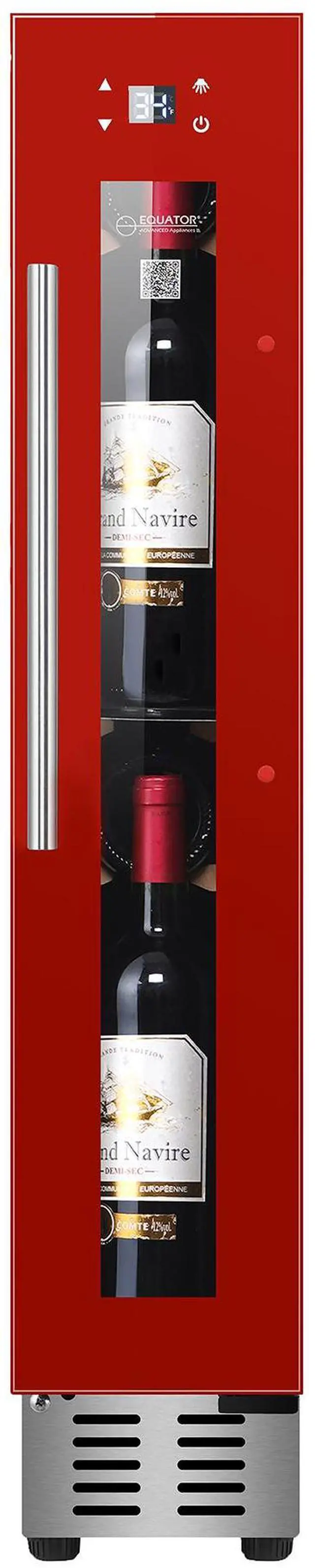Main image of Equator 9 Bottles Wine Refrigerator 1-Zone Freestanding/Builtin 7 Color LED 110V