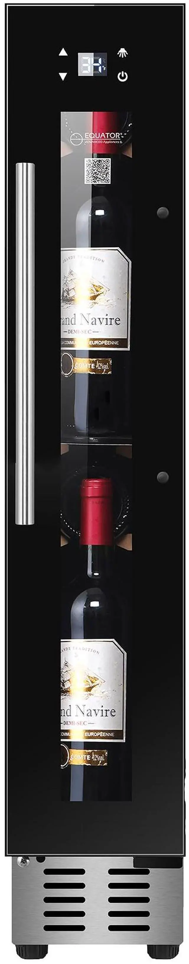 Main image of Equator 9 Bottles Wine Refrigerator 1-Zone Freestanding/Builtin 7 Color LED 110V