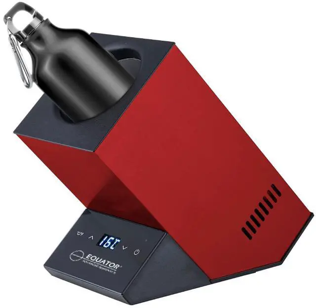 Main image of Equator Single Bottle Chiller Wine-Champagne-Water White 110V AC/12V DC