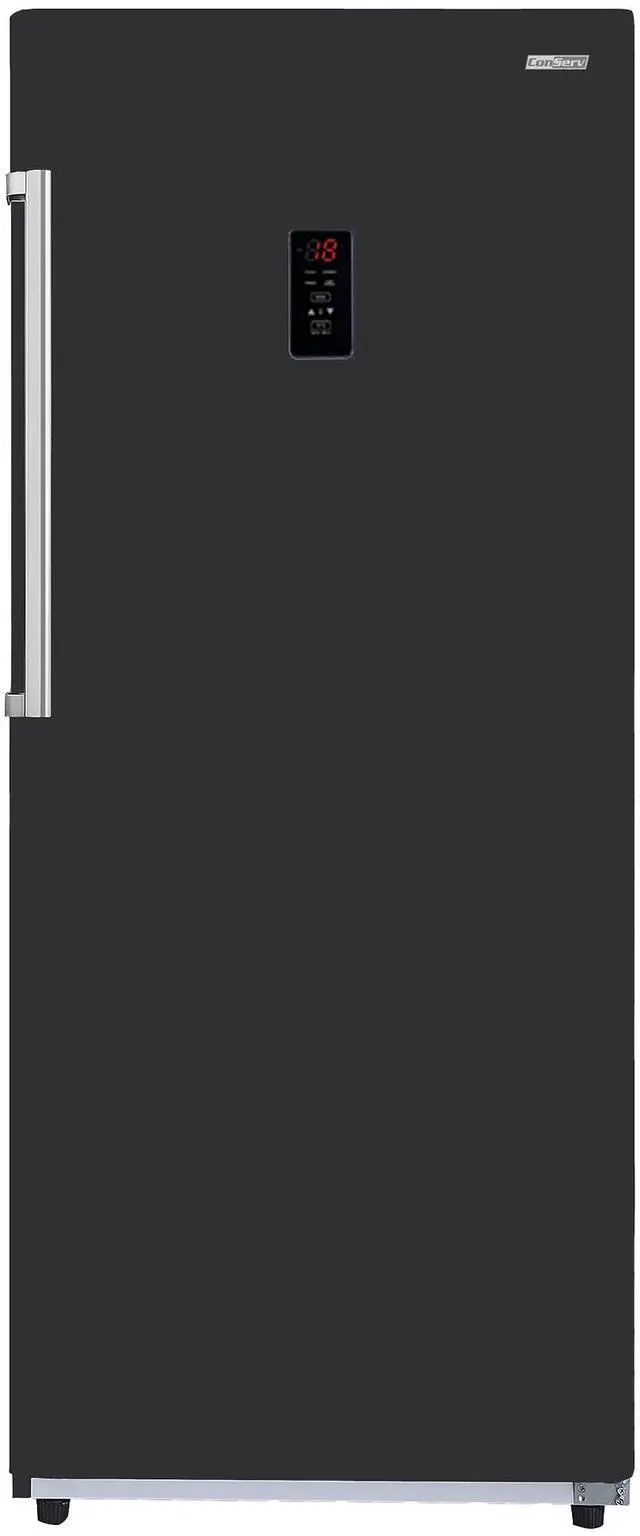 Main image of Conserv 14cf Upright Freezer CONVERTIBLE REF Garage Ready E-Star 28in wide 110V in Black