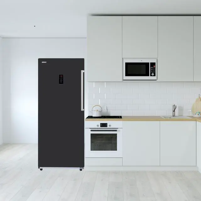 Alt view image 7 of 7 - Conserv 14cf Upright Freezer CONVERTIBLE REF Garage Ready E-Star 28in wide 110V in Black