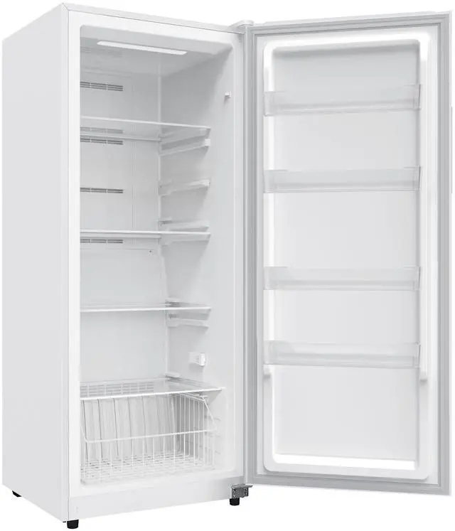 Alt view image 3 of 7 - Conserv 17cf Upright Freezer CONVERTIBLE REF Garage Ready E-Star 28in wide 110V in White
