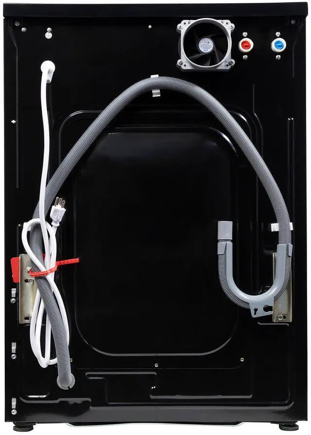 Alt view image 4 of 7 - Equator All-in-One Washer Dryer VENTLESS/VENTED PET cycle 1.62cf/15lbs 110V in Black