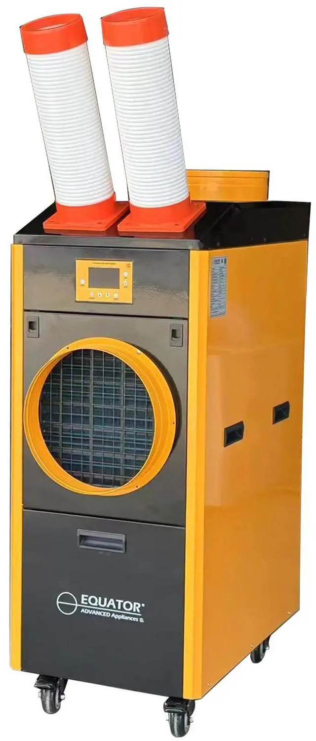 Alt view image 3 of 7 - Equator 18,000Btu PRO PORTABLE AIR CONDITIONER Cool+Heat 1,000sf In-Outdoor 110V