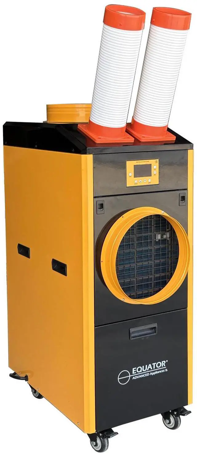 Alt view image 4 of 7 - Equator 18,000Btu PRO PORTABLE AIR CONDITIONER Cool+Heat 1,000sf In-Outdoor 110V