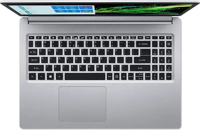 Alt view image 6 of 13 - Acer Aspire 5 15.6" Full HD (1920 X 1080) Laptop, 10th Gen Intel Core i3-1005G1 Processor (Up to 3.4GHz), 4GB DDR4 RAM, 128GB NVMe SSD, WiFi 6, HD Webcam, Backlit Keyboard, Windows 10 in S Mode