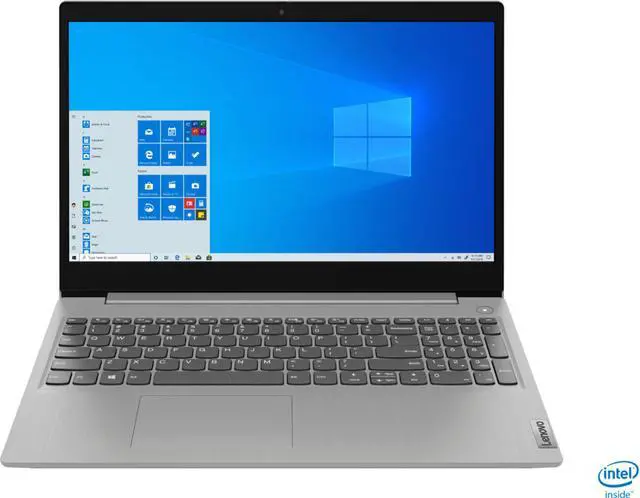 Main image of Lenovo IdeaPad 3 15" Touch Screen Laptop (10th Generation Intel Quad-Core i5-1035G1 Processor, 12GB DDR4 Memory, 256GB SSD, Intel UHD Graphics, Windows 10 Home S, Platinum Grey)