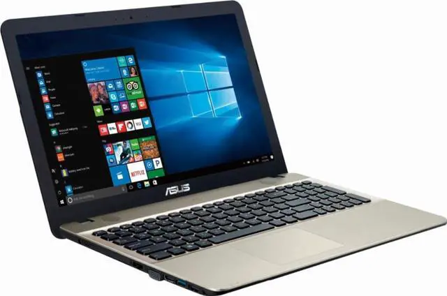 Alt view image 3 of 14 - Asus VivoBook Max X541NA 15.6" Laptop (Intel Pentium, 4GB Memory, 500GB Hard Drive, SuperMulti DVD/CD Burner, Windows 10 Home, Chocolate Black)