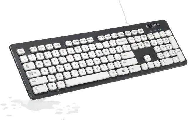 Alt view image 6 of 7 - Logitech Washable Keyboard K310 For Windows PCs - Black