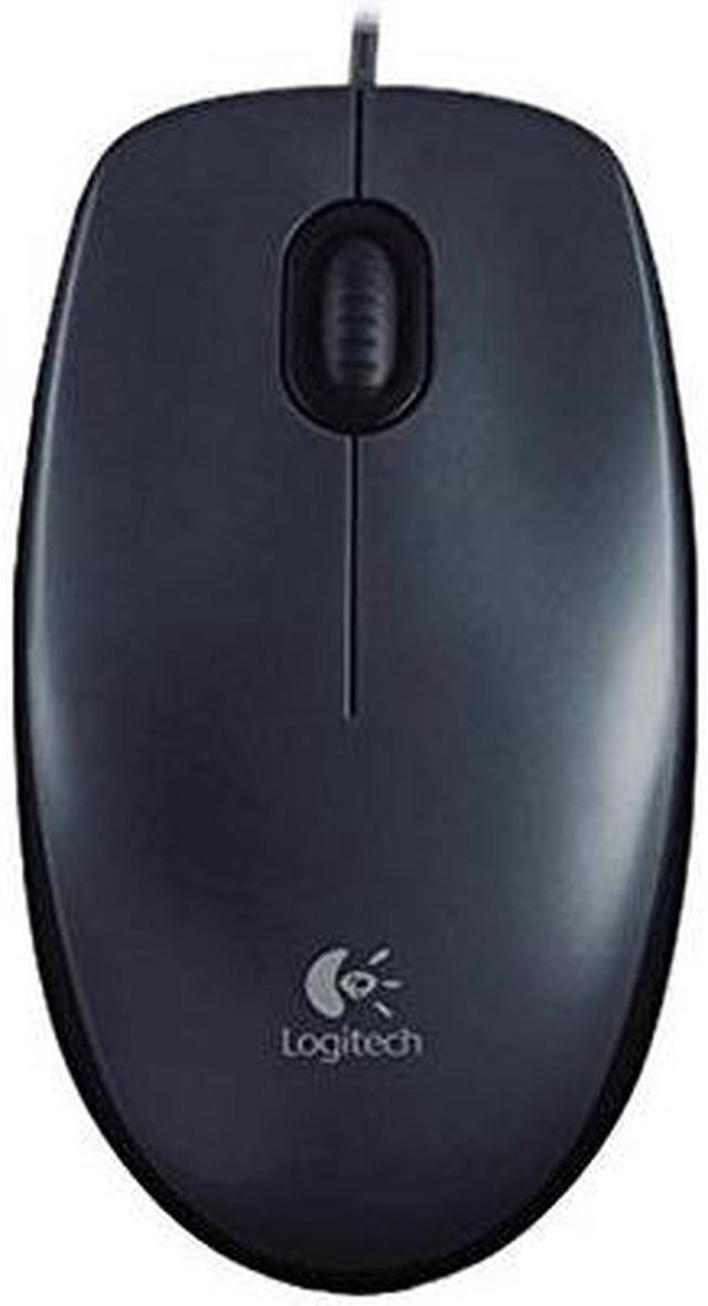 Logitech M100R USB Optical Wired Mouse 910-005006 Mice - Newegg.com