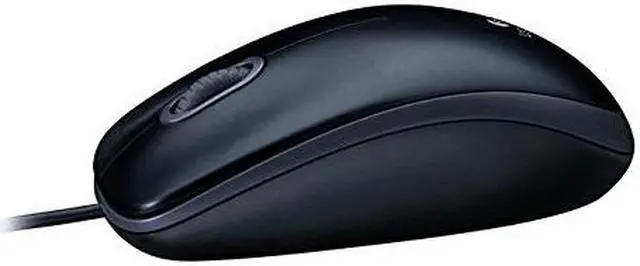 Alt view image 4 of 4 - Logitech M100R USB Optical Wired Mouse 910-005006 (Black)