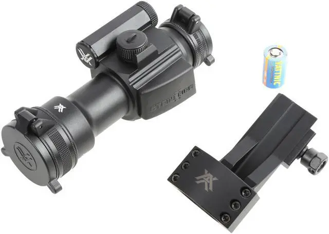 Alt view image 10 of 20 - Vortex StrikeFire II 1x30 Red Dot Sight (4 MOA Red/Green Reticle)