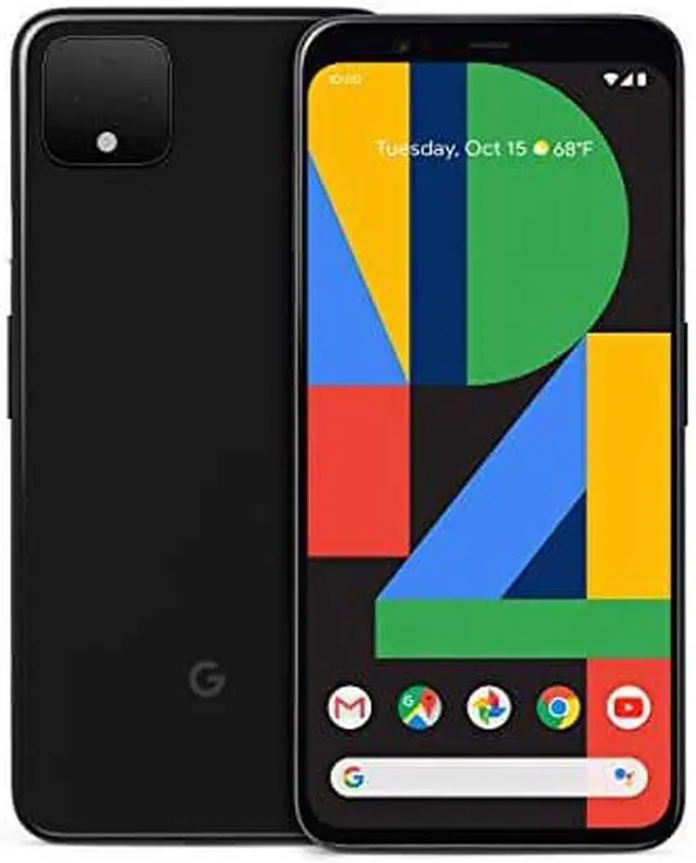 Alt view image 18 of 18 - Google Pixel 4 XL 128GB Smartphone (Unlocked, Just Black) Smart Phone Cell Phone GA00677-US