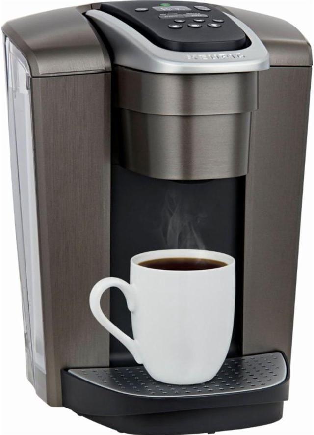 Keurig K-Elite Coffee Maker Single Serve K-Cup Pod Coffee Brewer with Iced Coffee Capability Brushed Slate