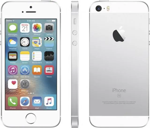 Alt view image 3 of 14 - Apple iPhone SE 16GB Sprint Rose Gold MLYA2LL/A