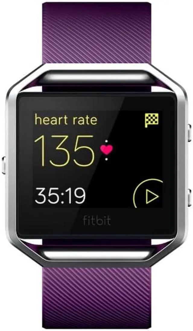 Alt view image 3 of 8 - Fitbit Blaze Smart Fitness Watch Small / Plum