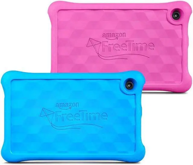 Alt view image 11 of 20 - Amazon - Fire Kids Edition - 7" - Tablet - 16GB 7th Generation, 2017 Release - Blue