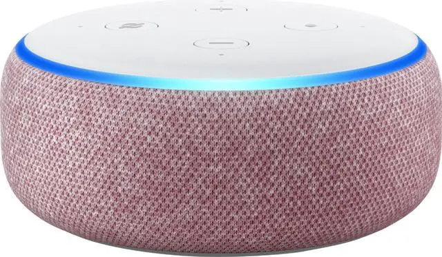 Alt view image 4 of 11 - Amazon Echo Dot (3rd Generation) Smart Speaker with Alexa - Plum