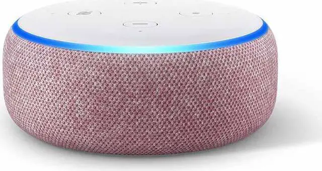 Alt view image 5 of 11 - Amazon Echo Dot (3rd Generation) Smart Speaker with Alexa - Plum