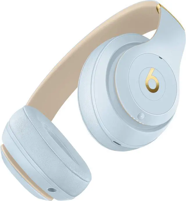 Alt view image 8 of 11 - Beats Noise Cancelling Over-Ear Studio3 Wireless Headphones The Skyline Collection - Crystal Blue (MTU02LL/A)