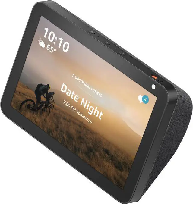 Alt view image 15 of 20 - Amazon Echo Show 8 Smart Speaker with Alexa 8" HD Smart Display - Black