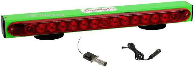 Main image of Towmate 22" Wireless Tow Light Bar Green "Lime light" TM22G w/ Lifetime Warranty