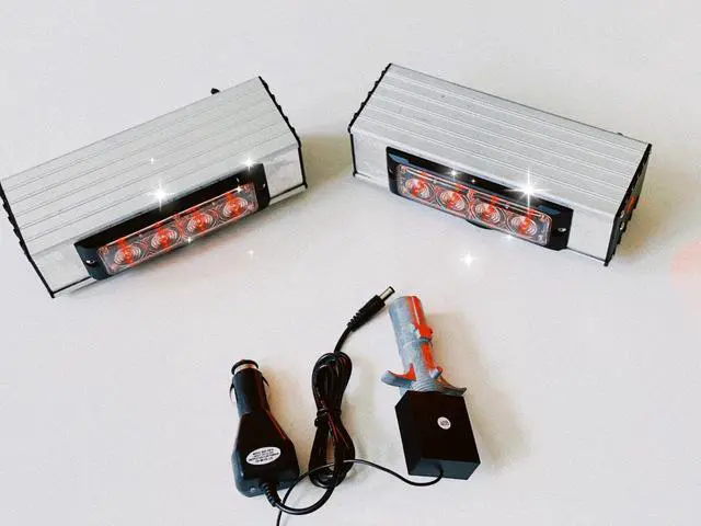 Main image of Pair of Wireless LED Tow Lights with Red Stop/Tail/Turn Signals w/ Magnetic Base