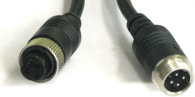 Alt view image 6 of 6 - 7" Color Rear View Backup Camera System with 120° CCD Night Vision, up to 2 Video inputs, 32 ft Cable with Weatherproof 4-Pin Connectors - YanTech USA