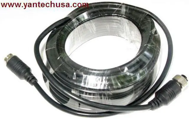 Alt view image 5 of 6 - 7" Color Rear View Backup Camera System with 120° CCD Night Vision, up to 2 Video inputs, 32 ft Cable with Weatherproof 4-Pin Connectors - YanTech USA