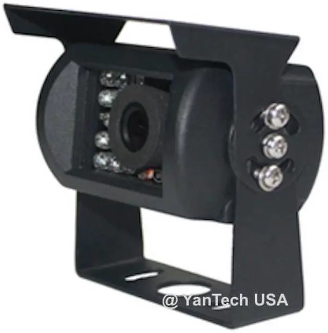 Alt view image 2 of 7 - Surface Mount Infrared CCD AV Rear View Backup Camera with Wide View Angle and Night Vision for Bus, RV, Truck,