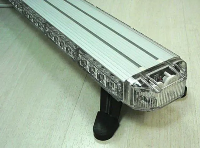 Alt view image 5 of 7 - 50" Amber LED Light Bar Flashing Warning Tow/Plow Truck Wrecker Emergency Light 86 LEDs with Brake/Tail/Signal Lights and Mini Controller