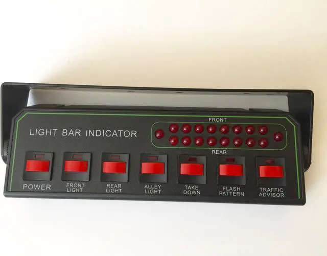 Alt view image 7 of 7 - 47" 132 LED EMERGENCY BEACON LIGHT BAR WARNING TRUCK TOW WRECKER STROBE AMBER