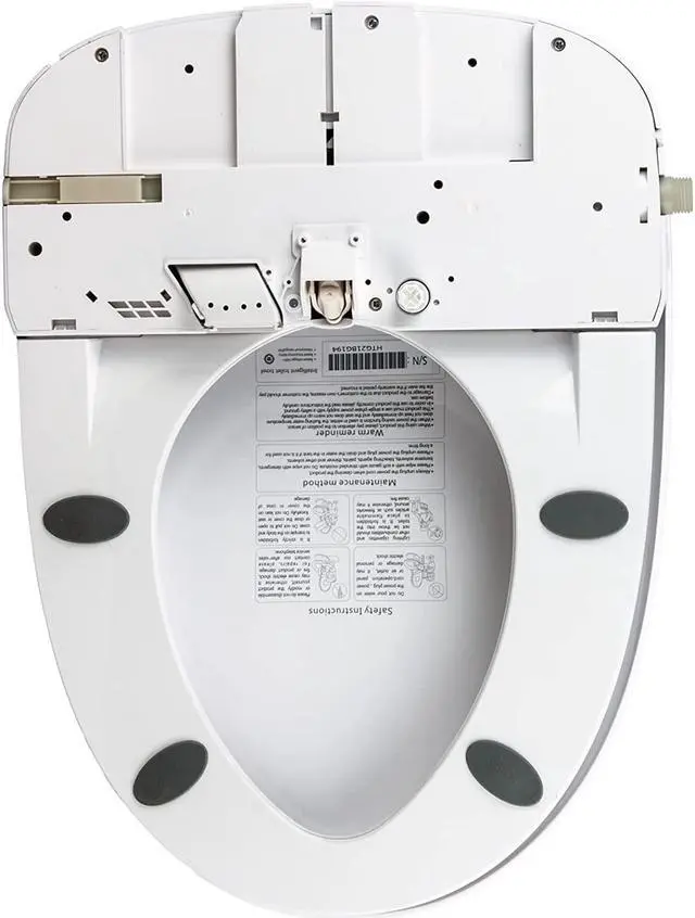 Alt view image 4 of 7 - EUROTO Smart Toilet Bidet  - Luxury Smart Seat 2022, New Design Elongated for Bathroom Toilet Bowls, Fashionable and slim design, Durable Construction, Versatile Functionality, Easy Installation