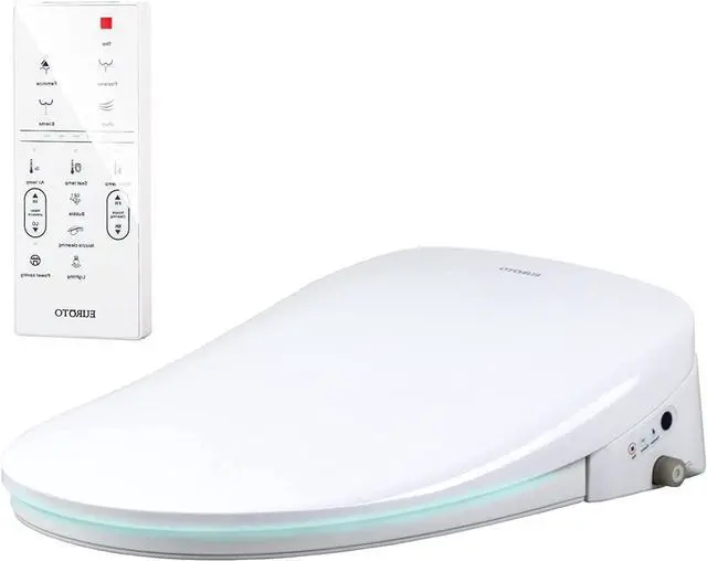 Main image of EUROTO Smart Toilet Bidet  - Luxury Smart Seat 2022, New Design Elongated for Bathroom Toilet Bowls, Fashionable and slim design, Durable Construction, Versatile Functionality, Easy Installation