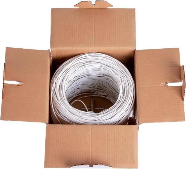 Alt view image 3 of 6 - FiveStarCable 22AWG 2 Conductors 1000 Ft Alarm Wire 22/2 22-2 Security Cable Alarm Bulk Cable White