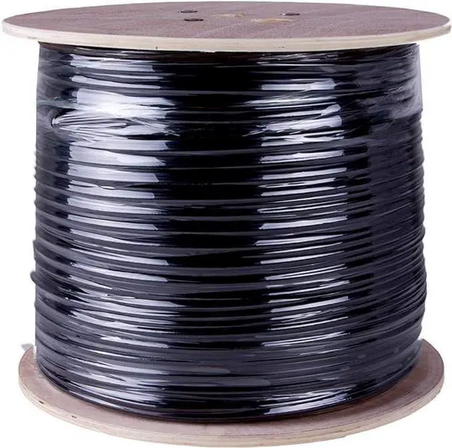 Main image of Five Star ETL Litsted RG6/U Siamese 1000 ft. Coaxial CCTV Cable - Combo RG6/U + 18AWG/2 Power
