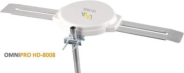 Main image of LAVA HD-8008 Amplified Indoor/Outdoor OmniPro Antenna Digital HDTV UHF/VHF/FM