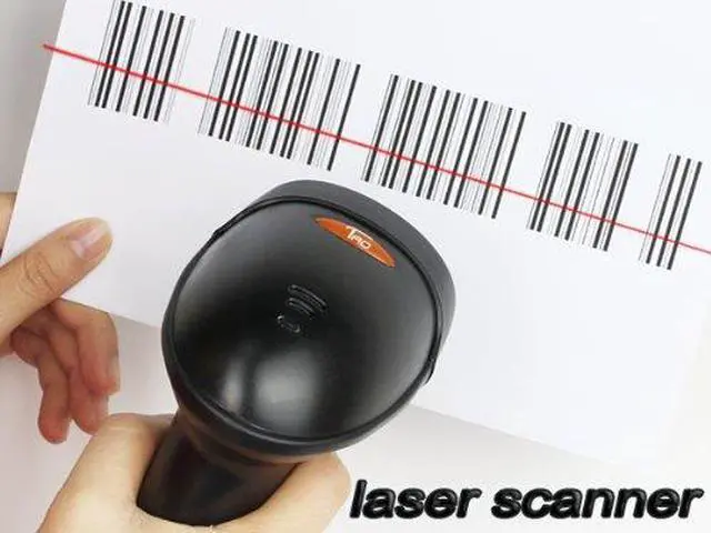 Alt view image 5 of 17 - Taotronics TT-BS003 Black USB Automatic Wired Handheld Laser Barcode Scanner With Hands Free Adjustable Stand Bracket