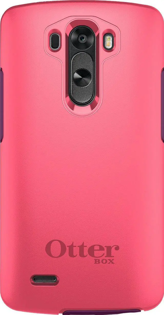 Alt view image 5 of 9 - LG G3 Otterbox Symmetry Crushed Damson Dark Red Pink 77-44371