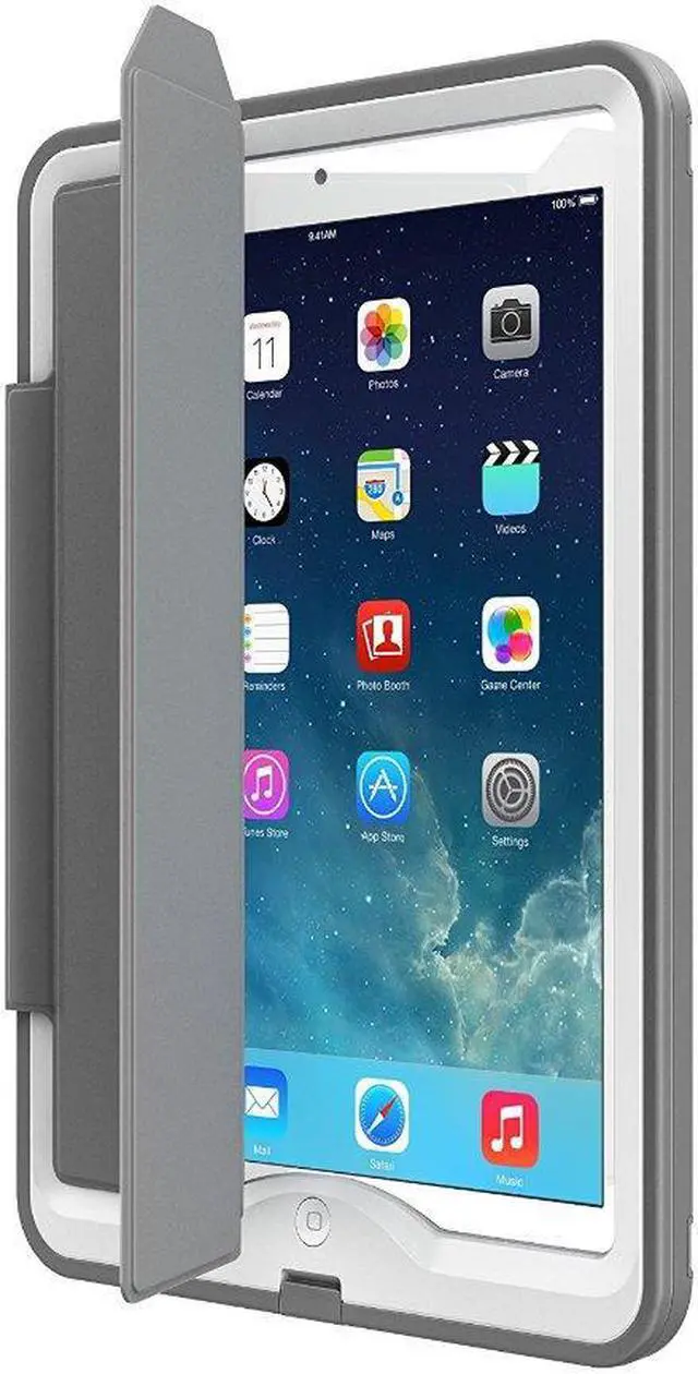 Alt view image 2 of 7 - LifeProof Nuud Portfolio Cover + Stand for iPad Air - Black