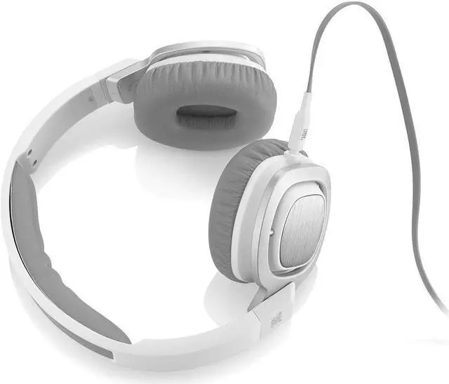 Alt view image 3 of 9 - JBL J55 On-Ear Headphones-No Mic-White