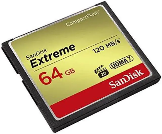 Alt view image 2 of 20 - SanDisk Extreme 64 GB CompactFlash