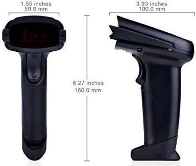 Alt view image 8 of 17 - TaoTronics TT-BS012 Wireless Cordless Handheld Barcode Scanner Reader Kit