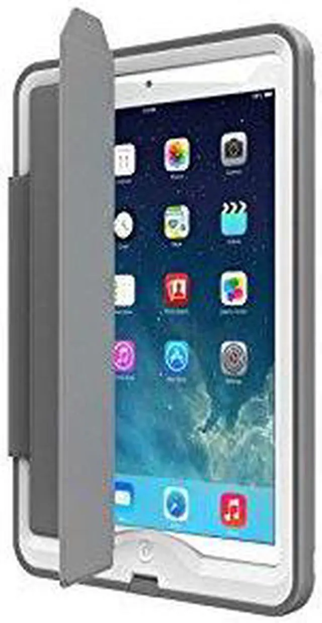 Alt view image 3 of 7 - LifeProof Nuud Portfolio Cover + Stand for iPad Air - Black