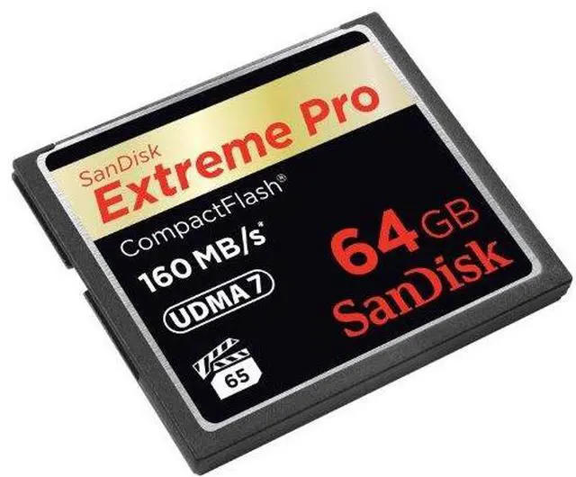 Alt view image 5 of 20 - Sandisk Extreme Pro Compactflash 64 Gb
