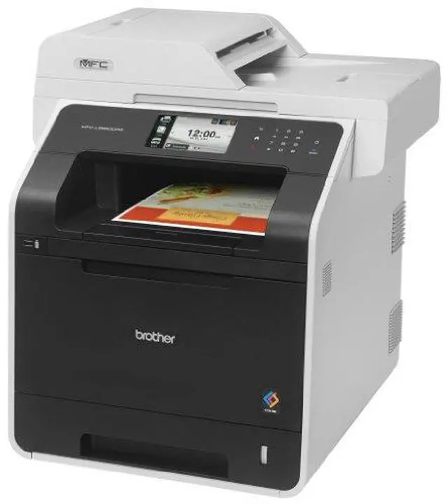 Alt view image 4 of 6 - Brother Printer MFC-L8850CDW Wireless Color Laser Printer with Scanner, Copier and Fax