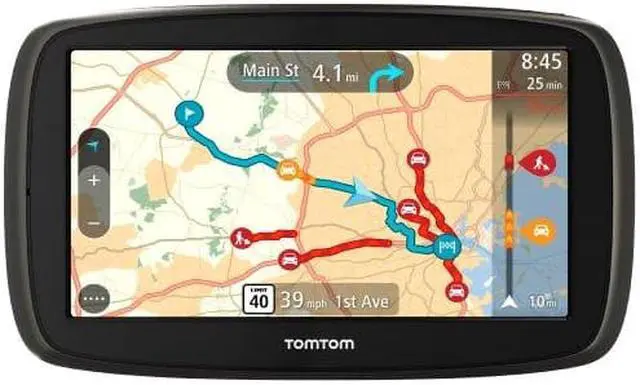 Alt view image 2 of 13 - TomTom GO 60 S 6 Inch GPS with Lifetime Map and Traffic Updates