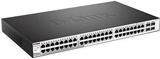 Main image of D-LINK WebSmart 48-Port Gigabit Switch with 4 SFP (DGS-1210-52)